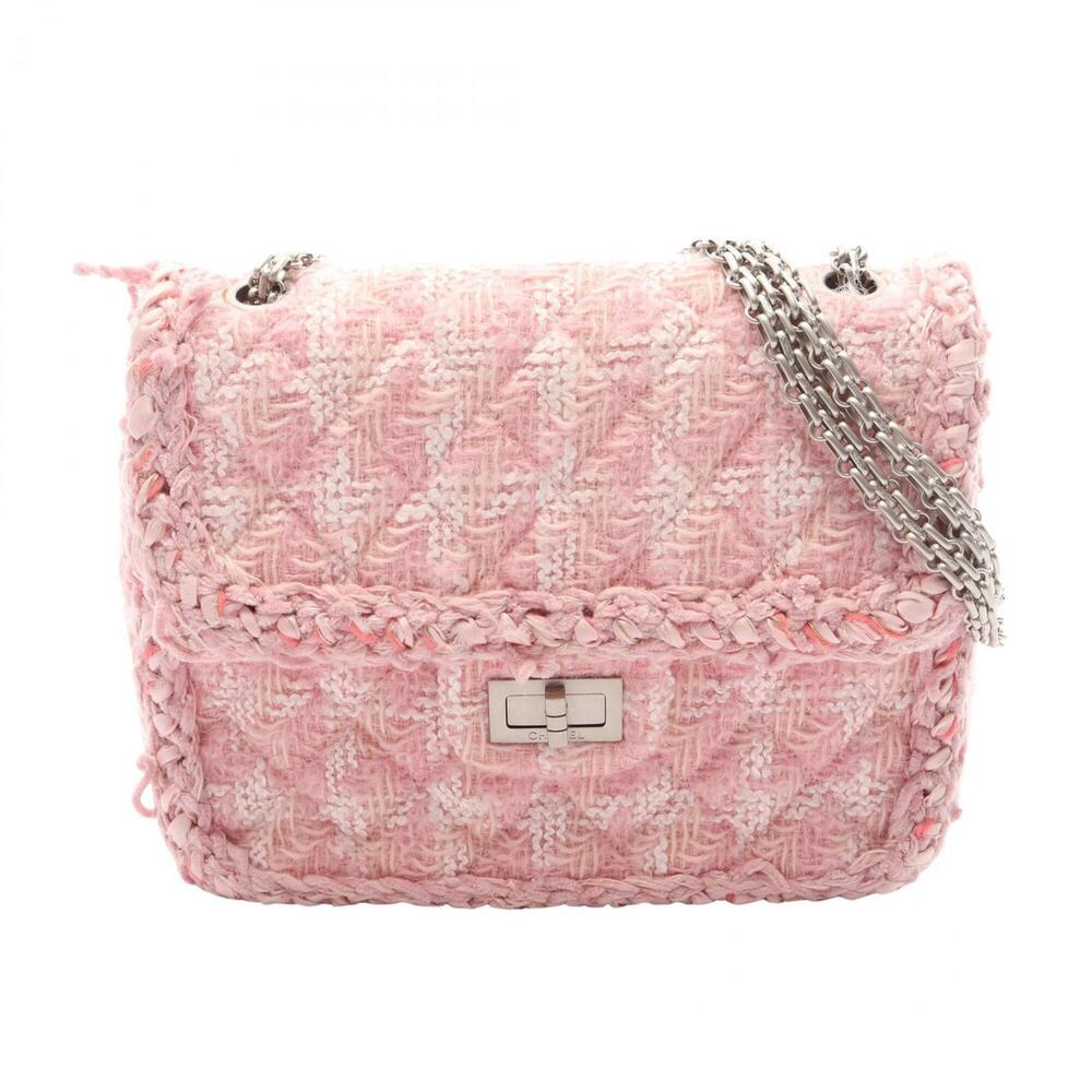 Chanel 2.55 Matelassé Mademoiselle Chain Shoulder Bag/Handbag, Fabric, Women'...